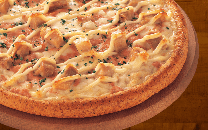 ★★ 2-STAR●[チキン明太マヨネーズピザ（ピリ辛）] - ピザ・カリフォルニアのオリジナルピザメニュー