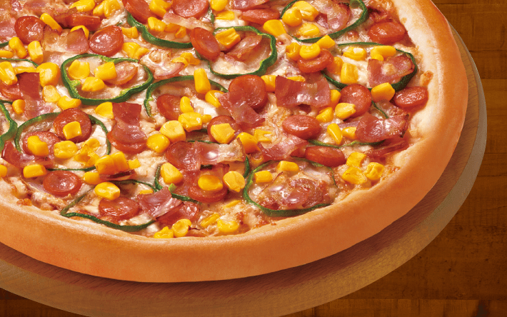 ★★ 2-STAR●[ミックススペシャル（特製ピザソース）] - ピザ・カリフォルニアのオリジナルピザメニュー