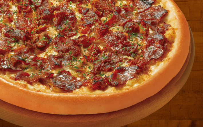 ★★★ 3-STAR●[国産黒毛和牛カルビピザ] - ピザ・カリフォルニアのオリジナルピザメニュー